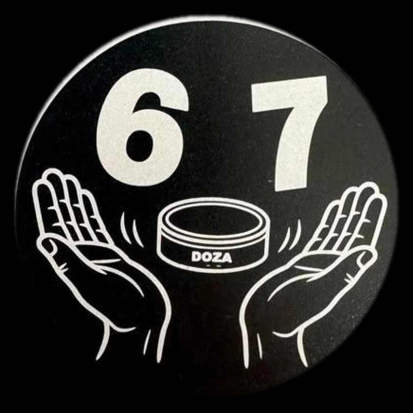 6 7 lid, laser engraved